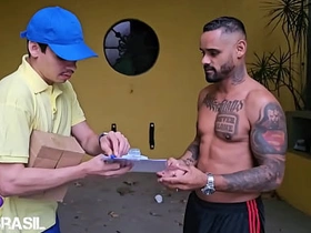 邮差 asian gay dad sex videos