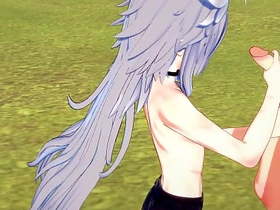 原神耽美 - Razor被Diluc打手枪和操 - 日本亚洲漫画动漫游戏色情同性 gay asian sex videos