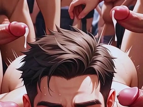 动漫hentai白嫩伪娘群交肌肉男免费视频 asian gay sex teen videos