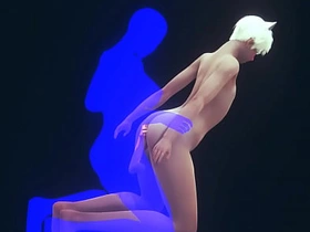 耽美伪娘-性感猫耳伪娘激烈性爱完整版-女装子日本亚裔动漫游戏同志色情 sex videos porn gay asian