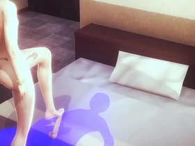 妖艳绿发女装少年惊艳技巧 - 日本亚洲漫画风男同色情 sex videos gay asian new