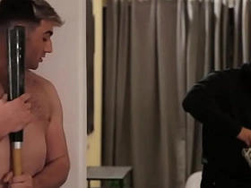 MEN - Michael Boston的男人不肯操他 于是Nate Grimes用大屌填满他两个洞 asian top gay sex videos